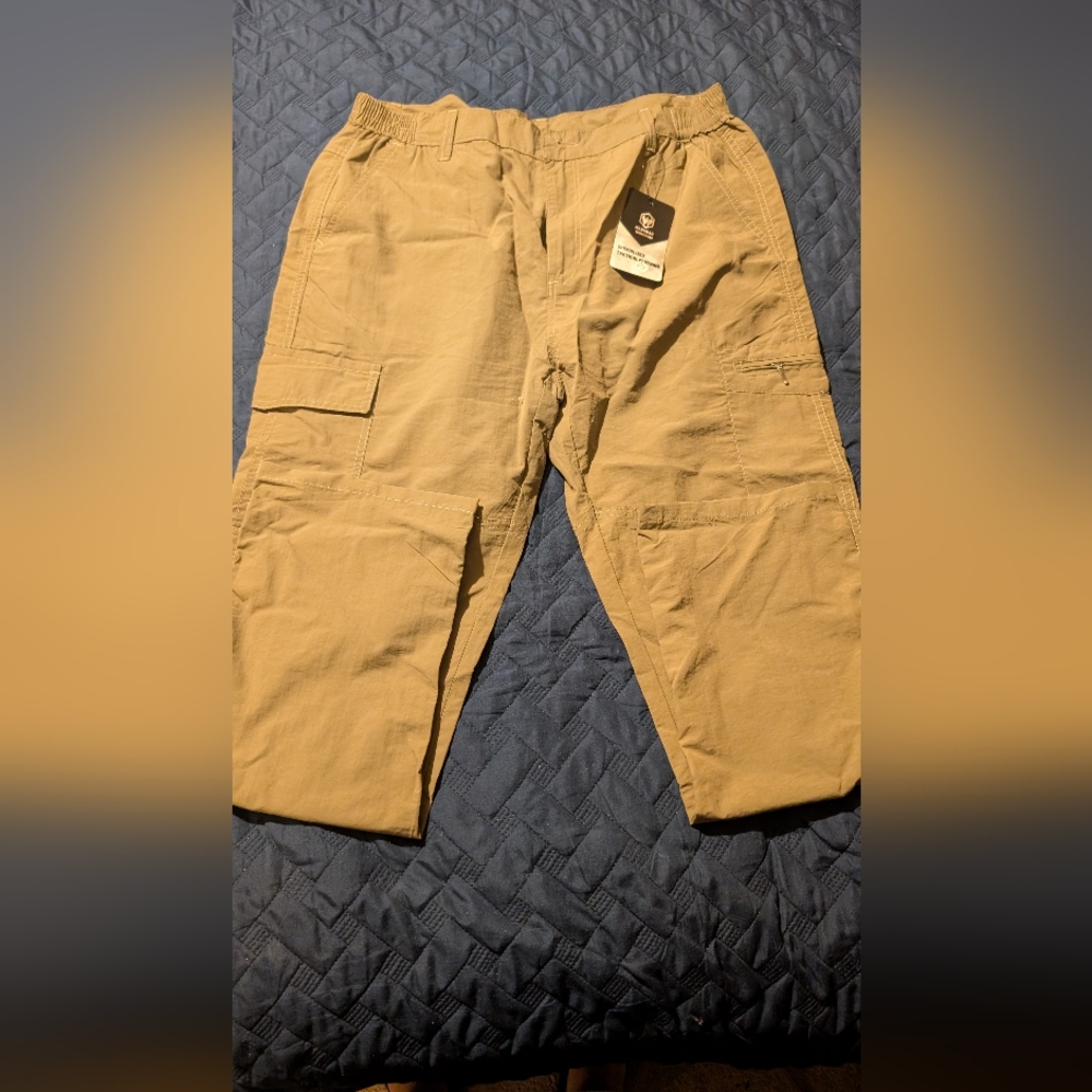 Men's Tan Cargo Pants
